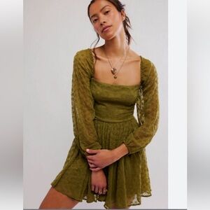 NWT Free People Malina Mini Dress